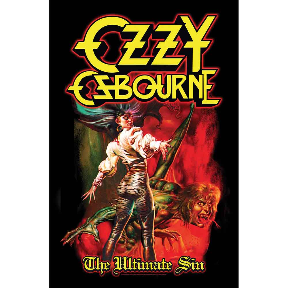 Ozzy Osbourne Poster - The Ultimate Sin