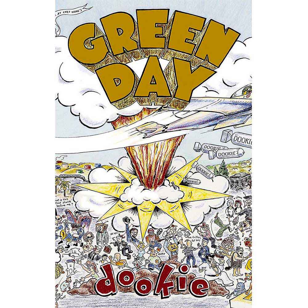 Green Day Posters - Textile - Dookie