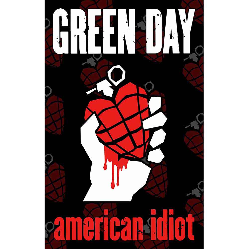 Green Day Posters - Textile - American Idiot