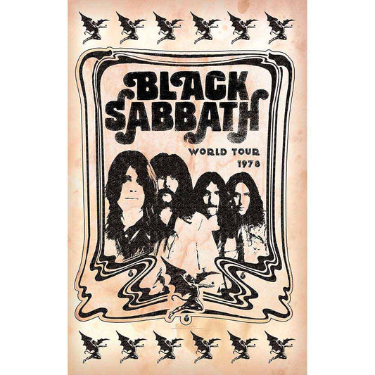 Black Sabbath Posters Textile - World Tour 1978