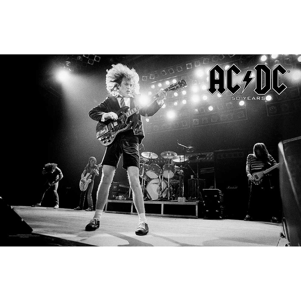 AC/DC Posters - Textile - 50 Years