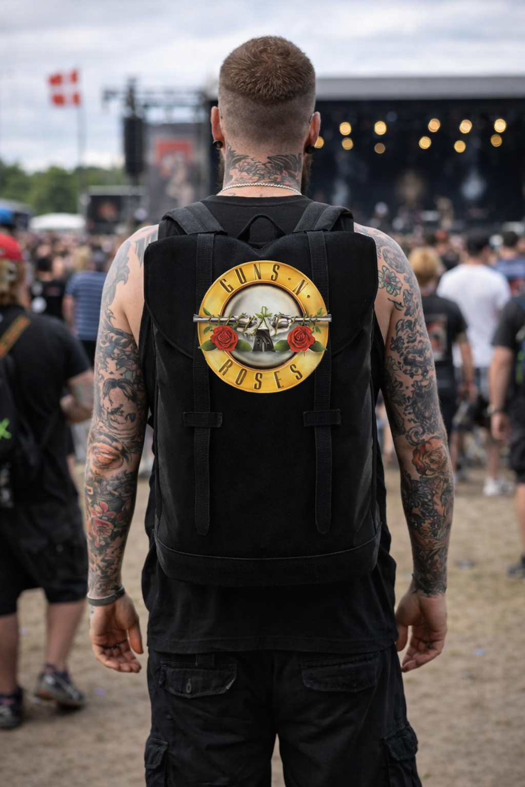 Rocksax Guns N' Roses Heritage Bag - Logo
