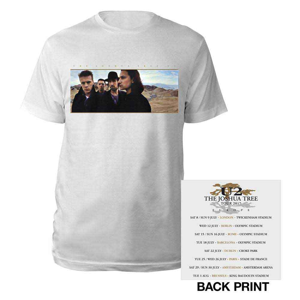 U2 T Shirt - Joshua Tree Photo | Buy Now For 24.99