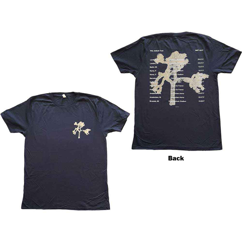 U2 T Shirt - Joshua Tree 2017 | Buy Now For 24.99