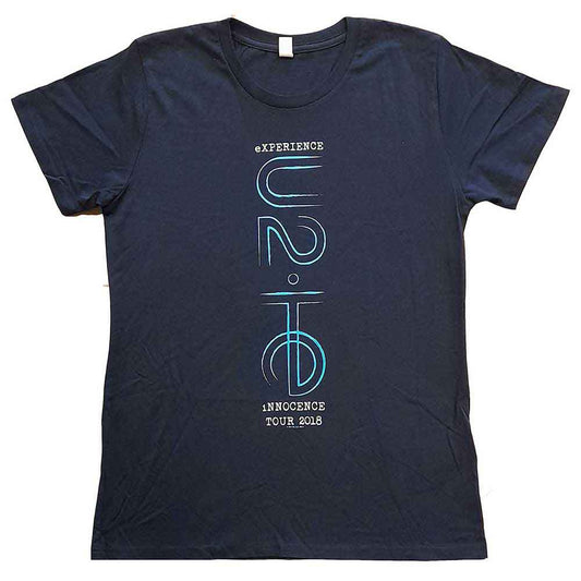 U2 Woman's T Shirt - E+I 2018 Tour Dates