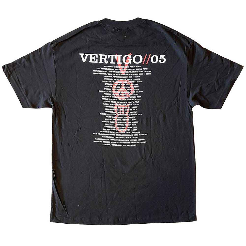 U2 T Shirt - Vertigo Tour 2005 Symbols
