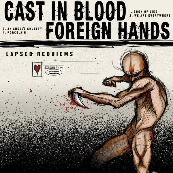 Cast In Blood/Foreign Hands LP - Lapsed Requiems (Red Vinyl)
