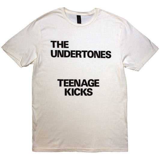 The Undertones T Shirt - Teenage Kicks Text | Buy Now For 24.99