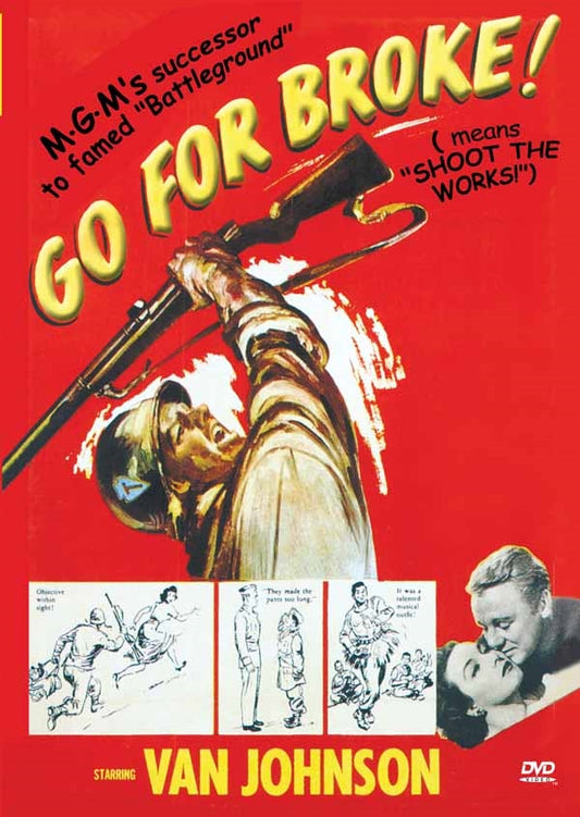 Feature Film DVD - Go For Broke | Buy Now For 19.99