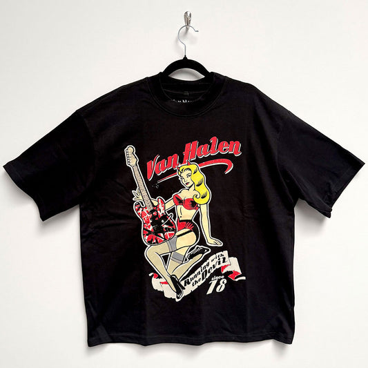 Van Halen T Shirt - Running With The Devil Oversized | Buy Now For 29.99