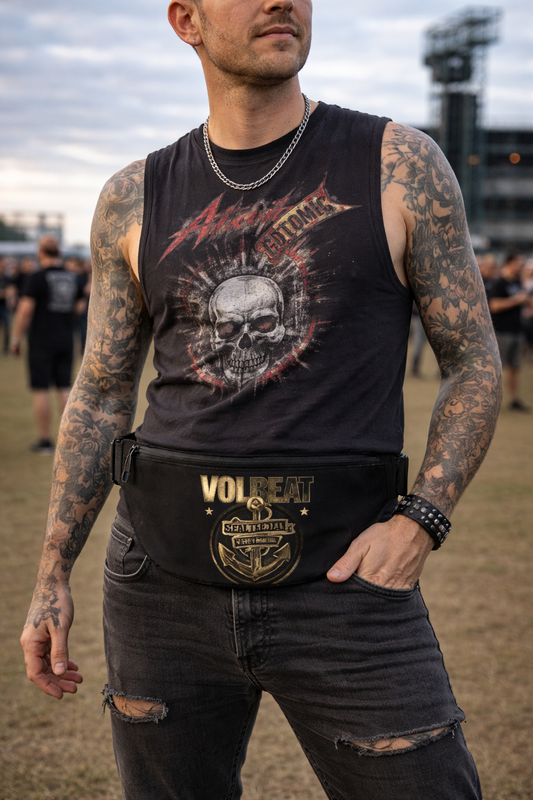 Rocksax Volbeat Bum Bag (Fanny Pack) - Seal The Deal