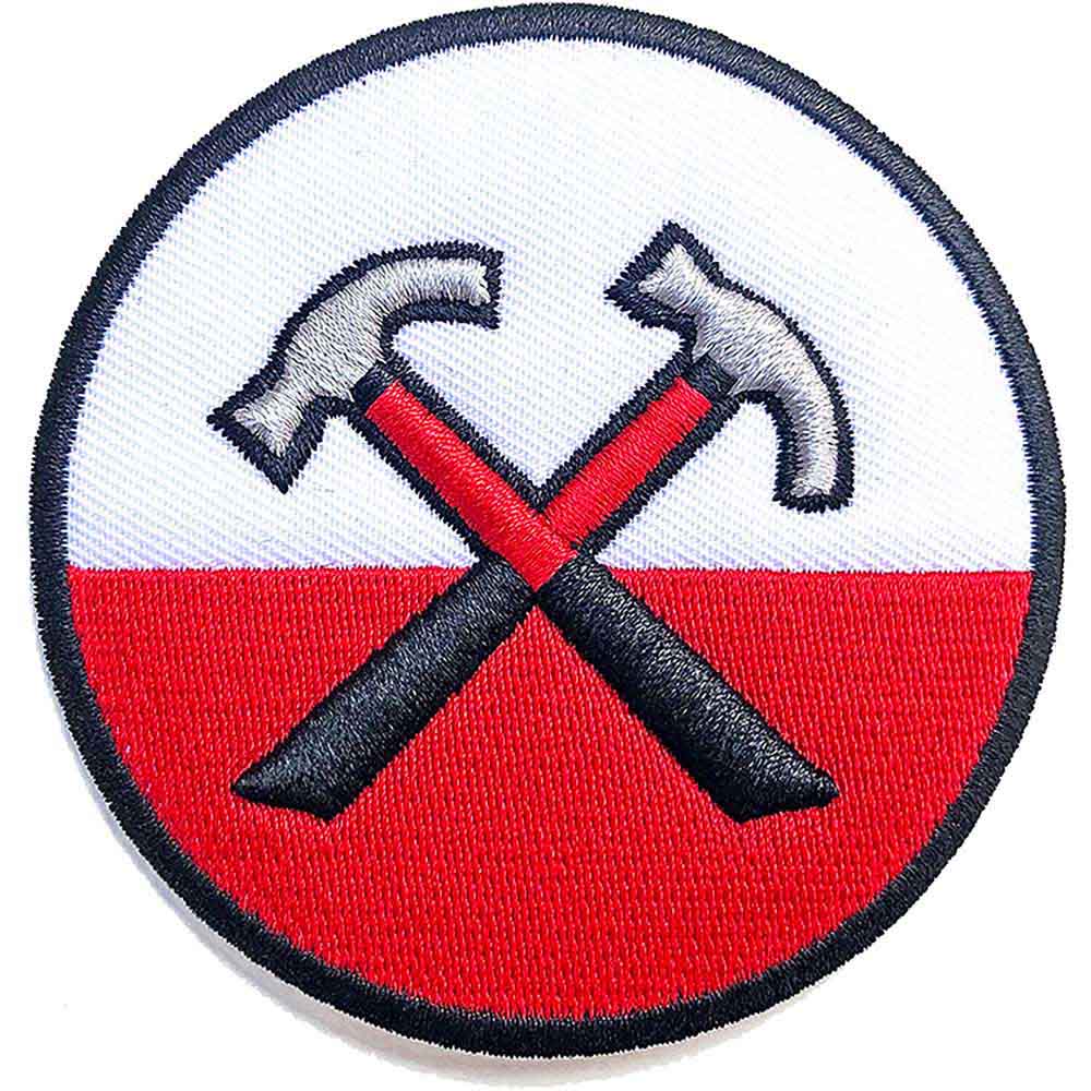 Pink Floyd The Wall Patches - Iron On - The Wall 3D Hammers Circle