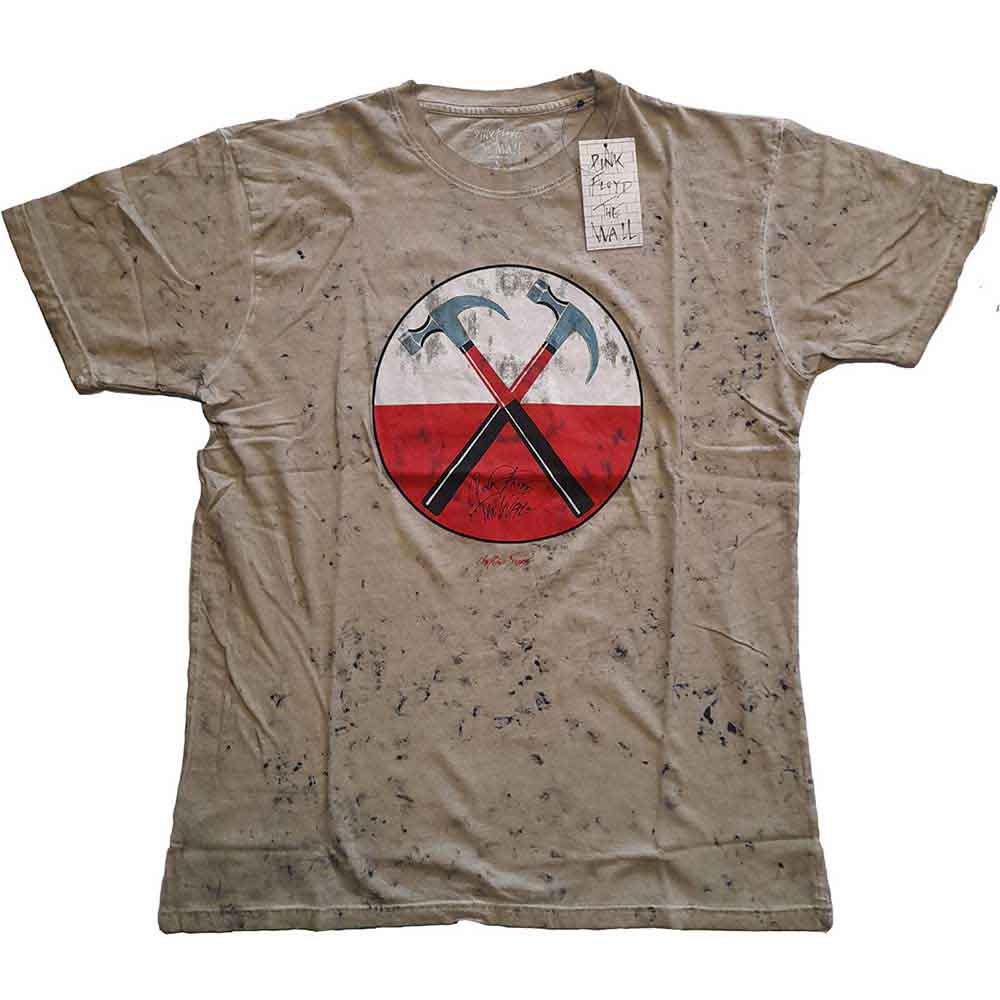 Pink Floyd The Wall T Shirt - The Wall Hammers Snow Wash
