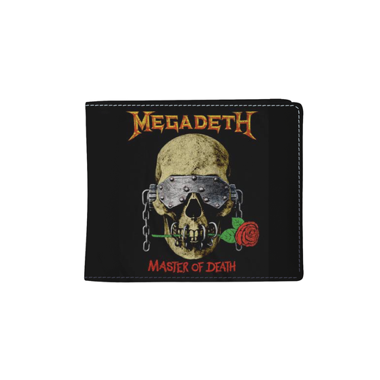 Rocksax Megadeth Wallet - Master Of Death | Buy Now For 19.99