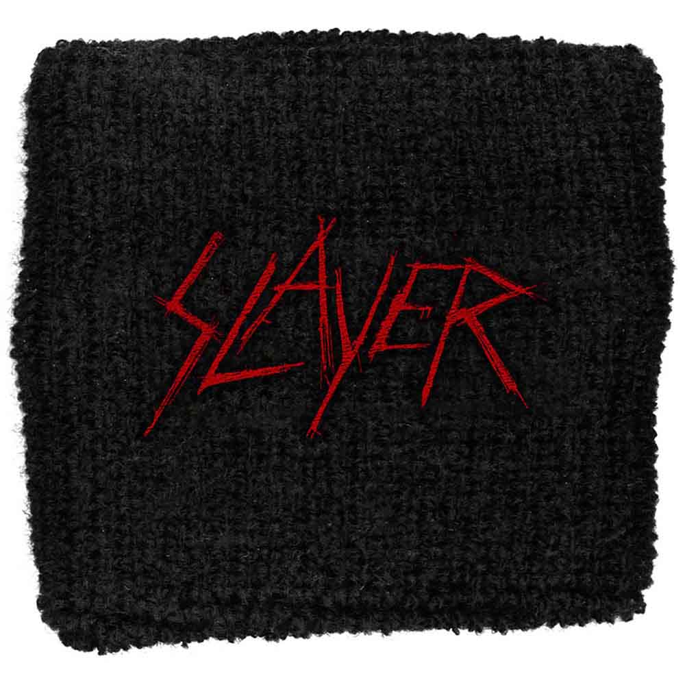 Slayer Wrist Bands - Sweat - Scratched Logo