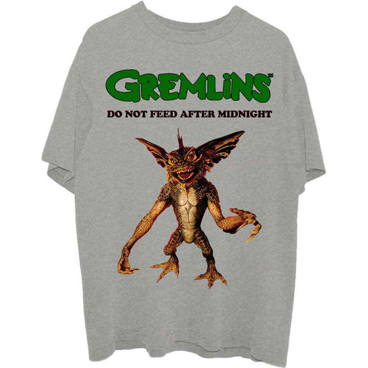 Warner Bros T Shirt - Gremlins Stripe Do Not Feed