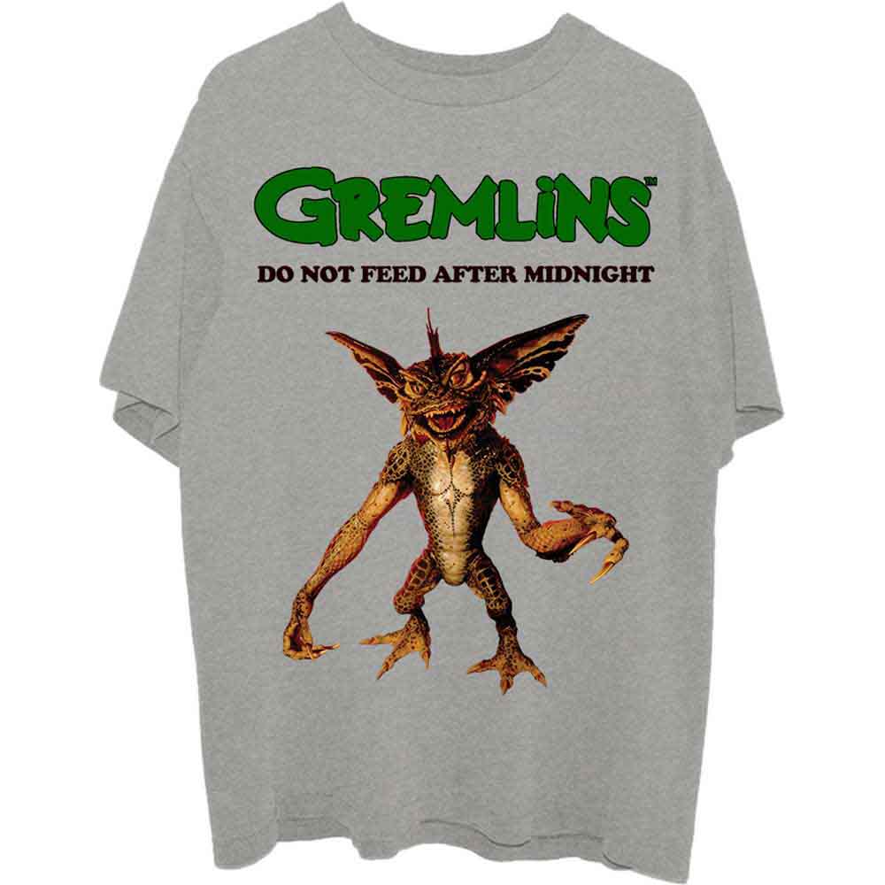 Warner Bros T Shirt - Gremlins Stripe Do Not Feed