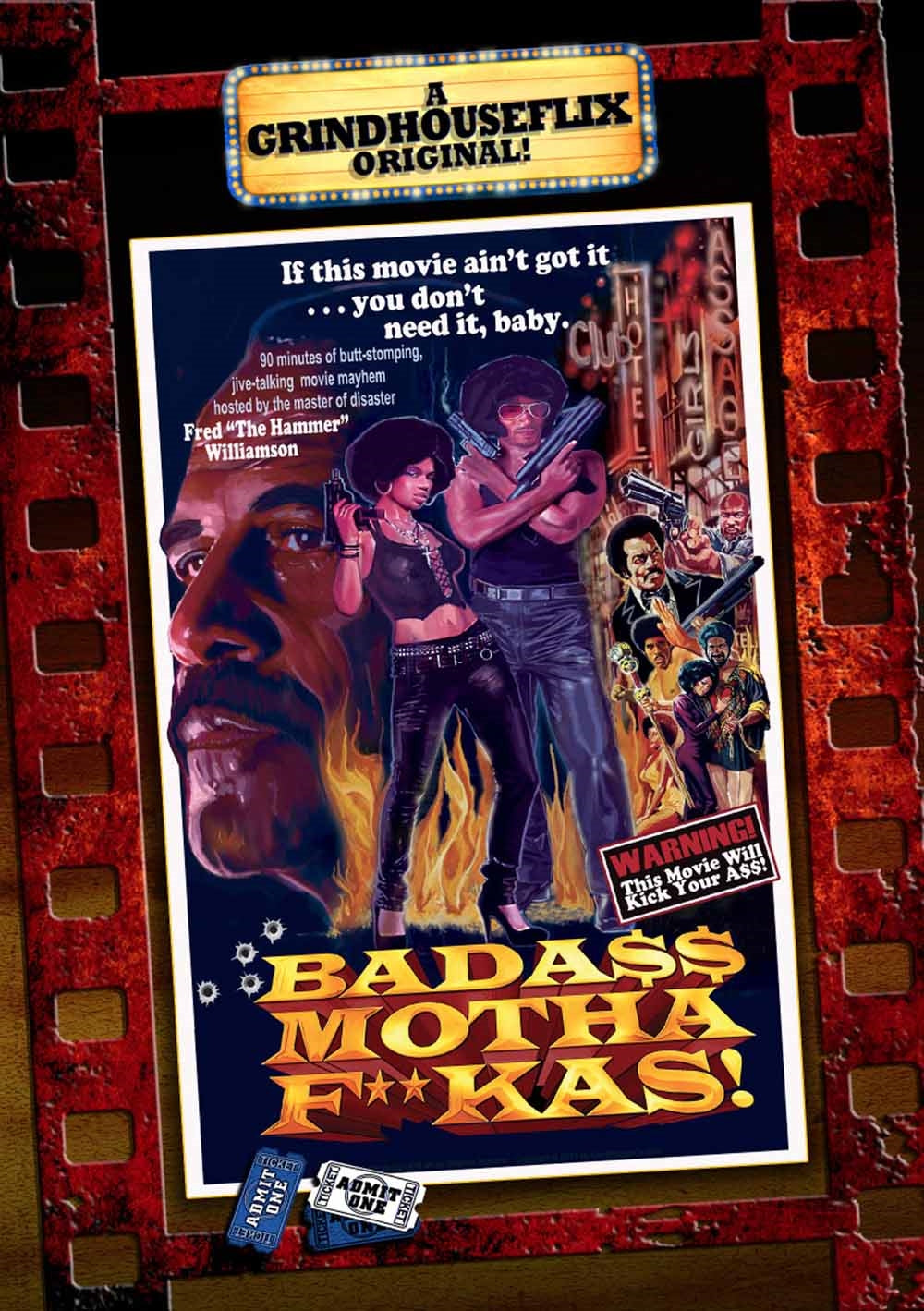 Feature Film DVD - Bada$$ Motha F**Kas! | Buy Now For 19.99