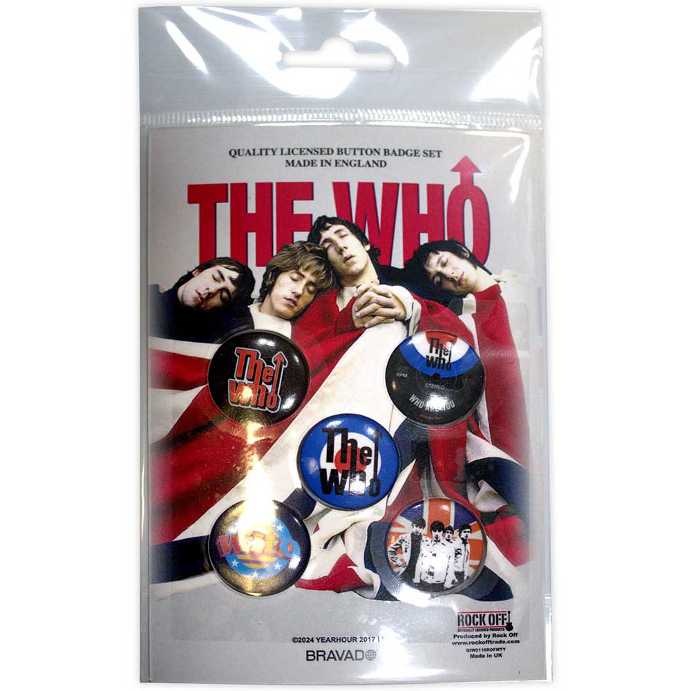 The Who Plastic - Pin Badge - Target
