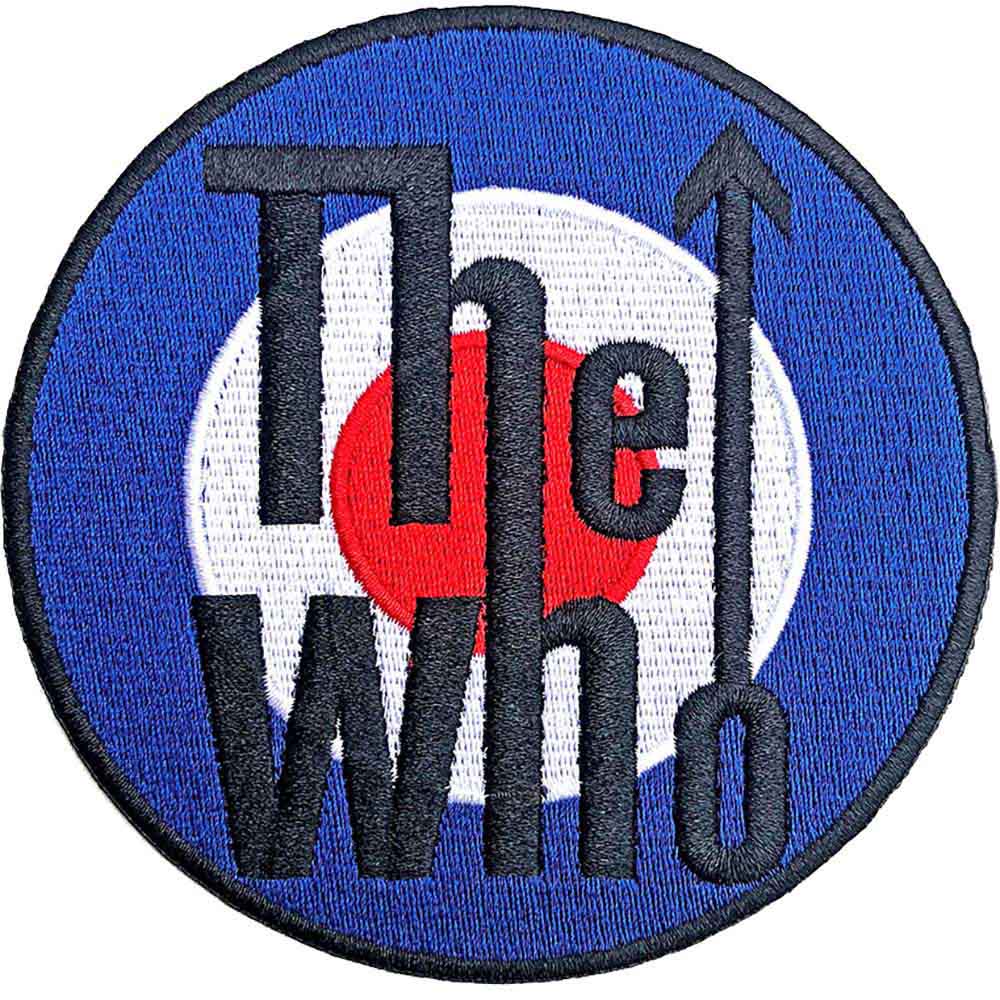 The Who Patches - Iron On - Target Logo Bordered