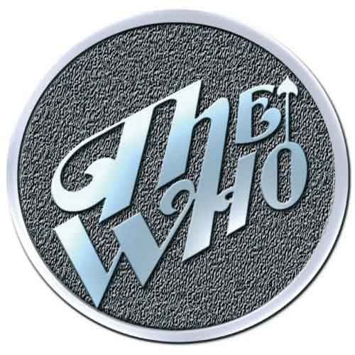 The Who Pin Badge - Arrow Logo HiChrome
