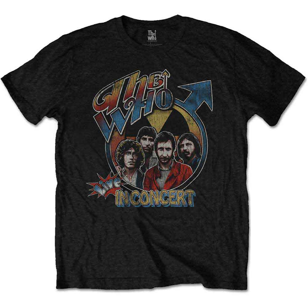 The Who T Shirt - Live In Concert