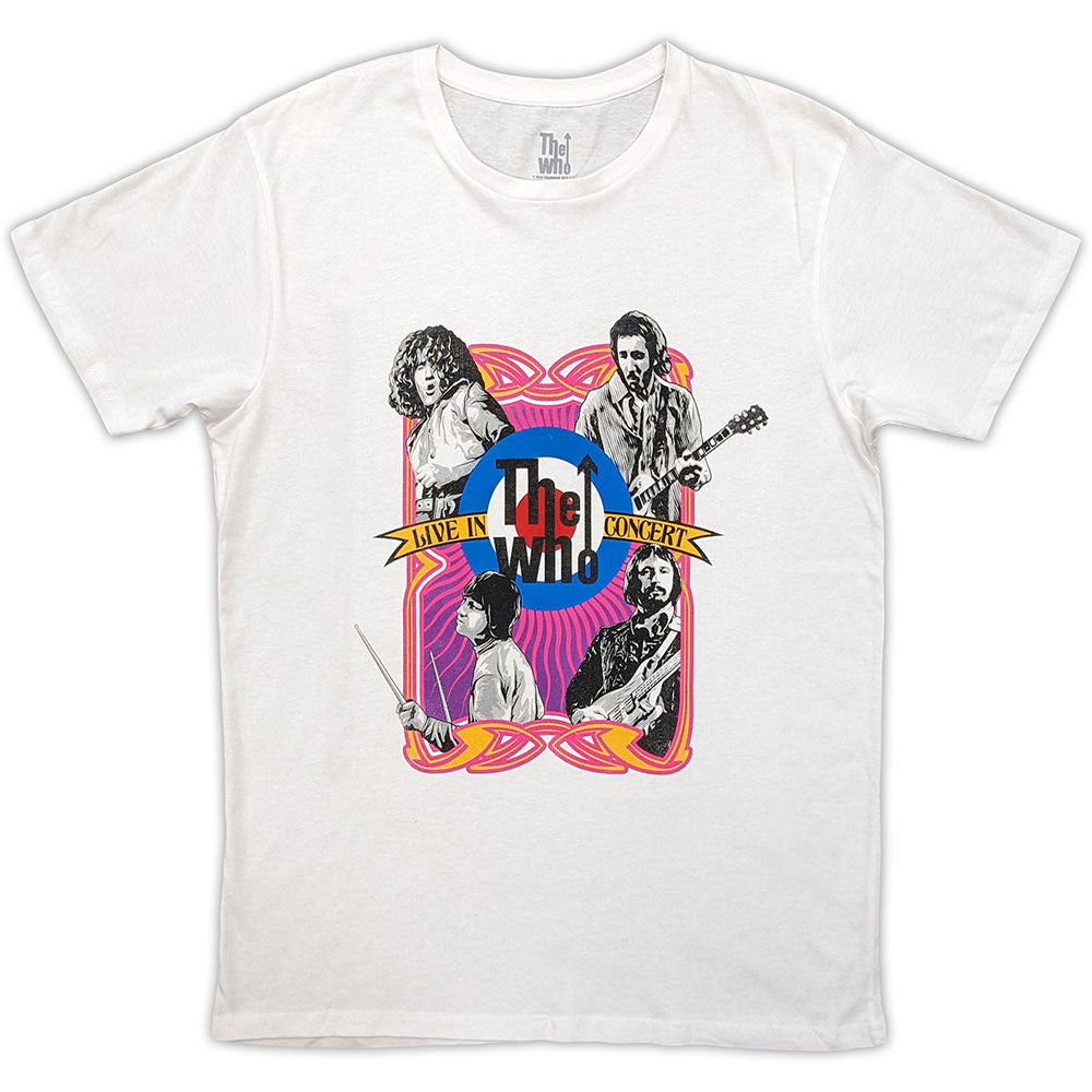 The Who T Shirt - In Concert Target Logo