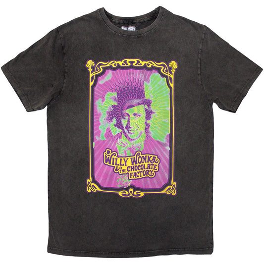 Warner Bros T Shirt - Psych Poster Stone Wash | Buy Now For 24.99