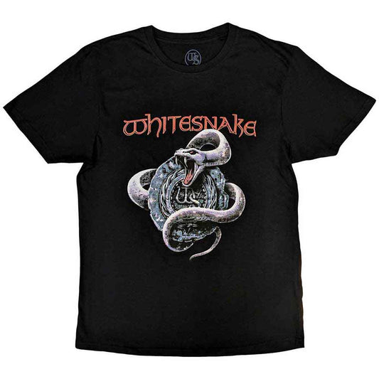 Whitesnake T Shirt - Silver Snake