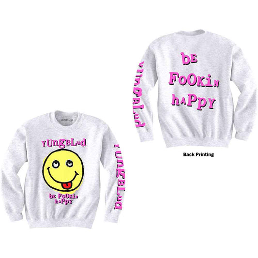 Yungblud Sweatshirt - Raver Smile | Buy Now For 34.99