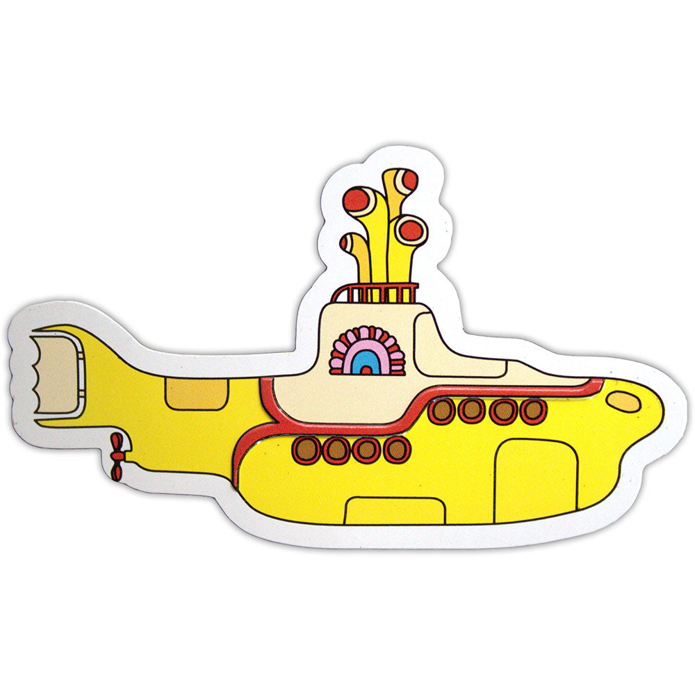 The Beatles Fridge Magnets - Yellow Submarine Embossed