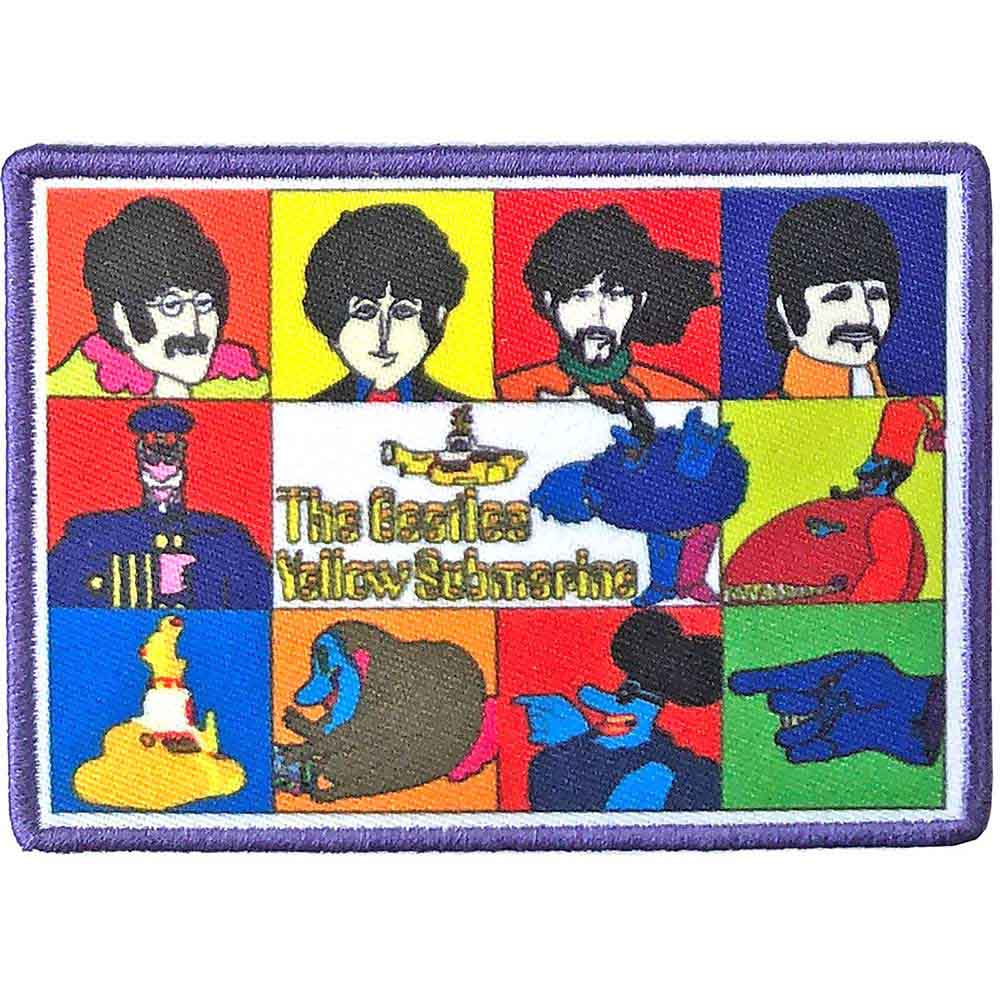 The Beatles Patches - Woven Sew On - Characters