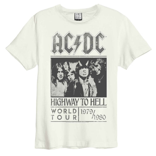 AC/DC Amplified Vintage T Shirt - Highway To Hell Tour