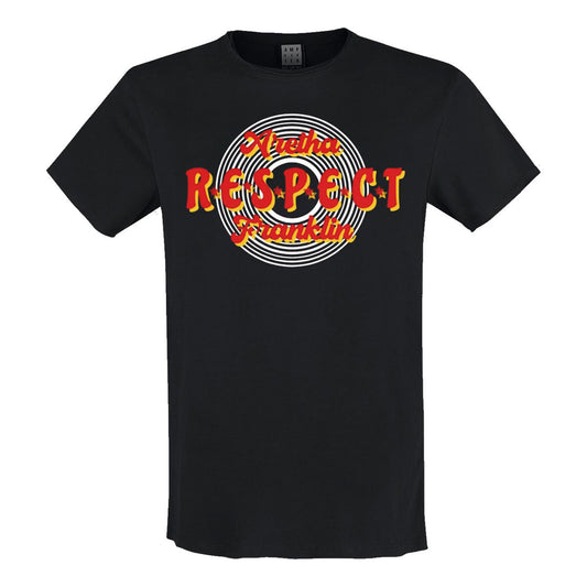 Aretha Franklin Amplified Vintage T Shirt - Respect