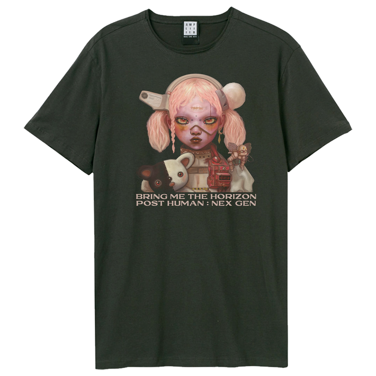 Bring Me The Horizon T Shirt - Nex Gen Album Cover Amplified Vintage