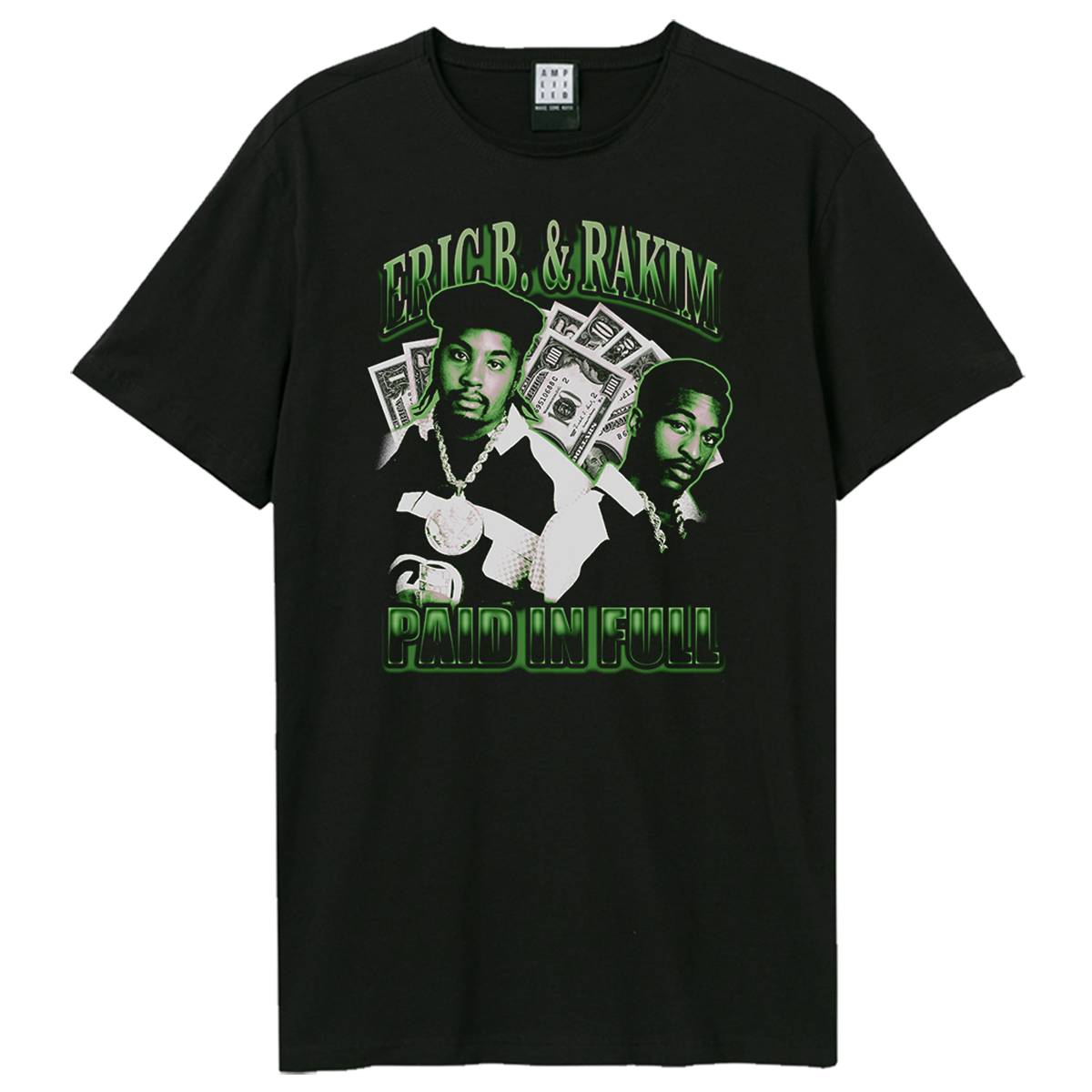 Eric B & Rakim Amplified Vintage T Shirt - Paid In Full