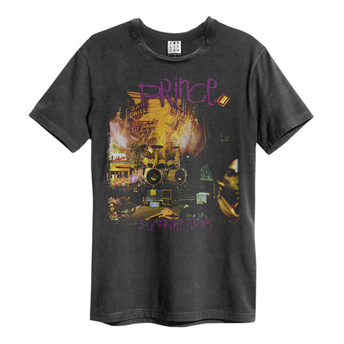 Prince Amplified Vintage T Shirt - Sign Of The Times