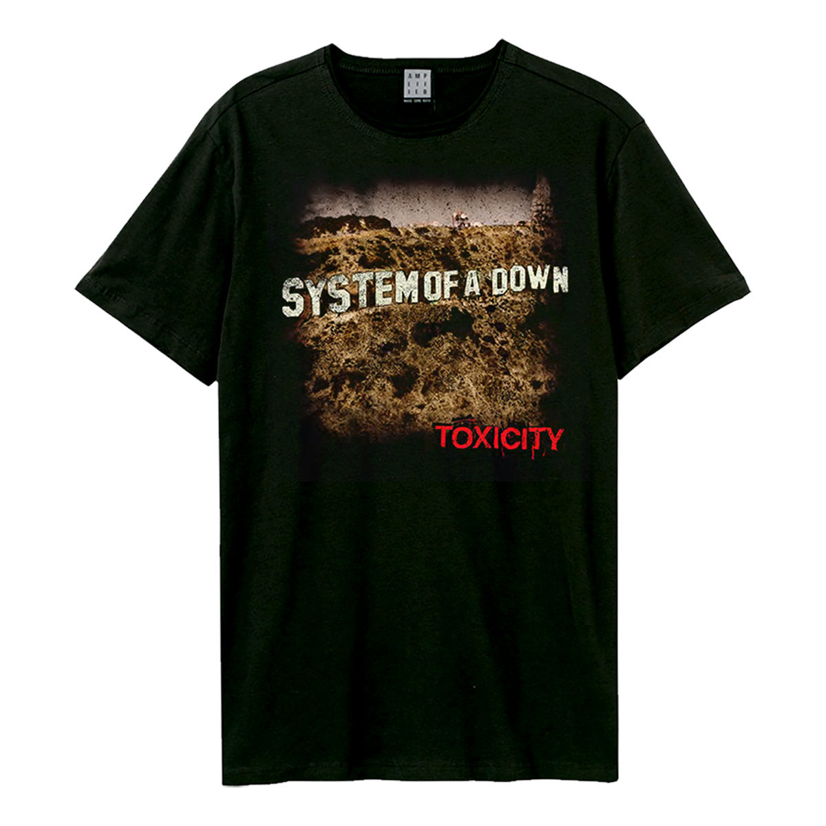 System Of A Down T Shirt - Toxicity Amplified Vintage