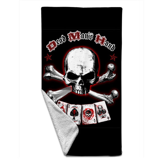 Rocksax X Alchemy Towel - Dead Mans Hand | Buy Now For 29.99