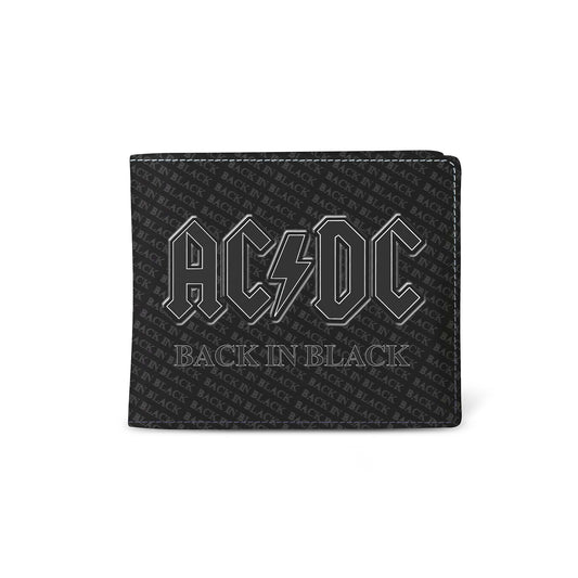 Rocksax AC/DC Wallet - Back In Black | Buy Now For 19.99
