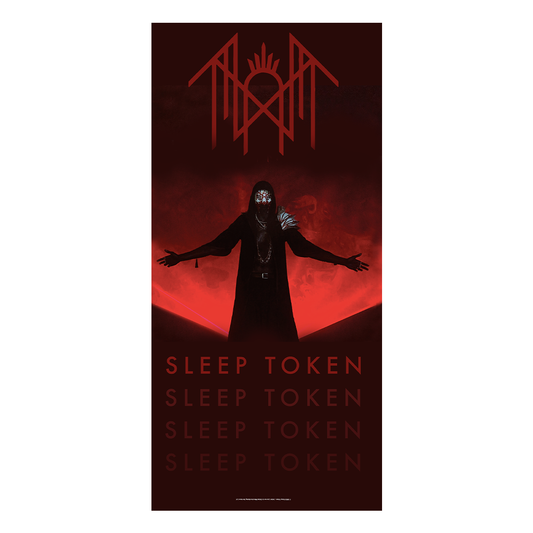 Rocksax Sleep Token Beach Towel - Red Vessel | Buy Now For 34.99