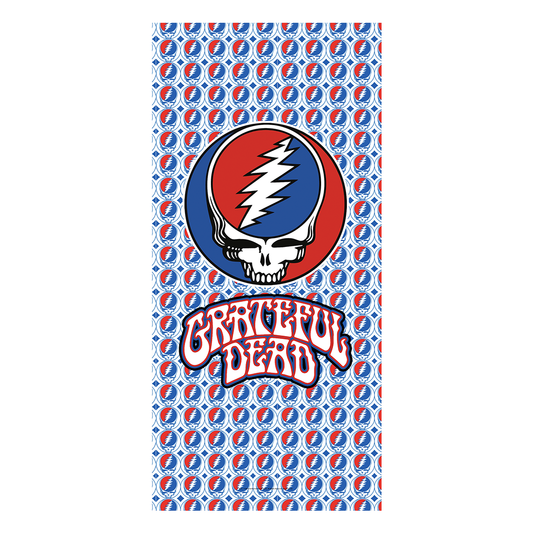 Rocksax Grateful Dead Beach Towel - Logo Repeat | Buy Now For 34.99