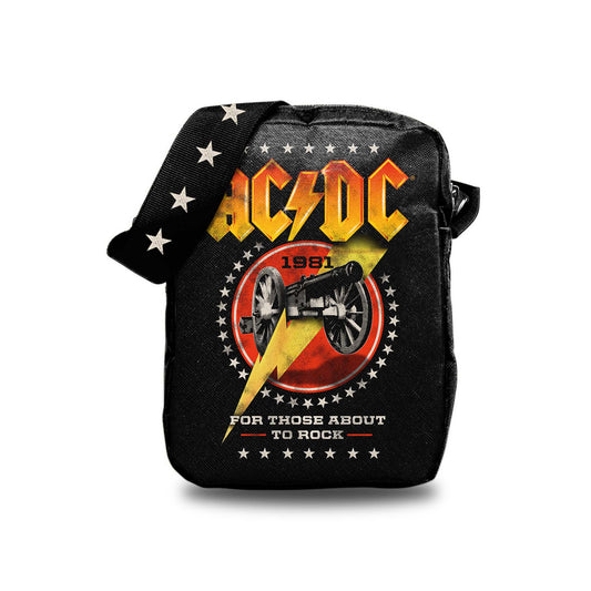 Rocksax AC/DC Crossbody Bag - For Those About to Rock | Buy Now For 19.99