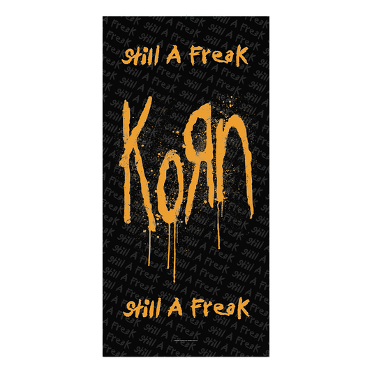 Rocksax Korn Towel - Still A Freak Orange | Buy Now For 34.99