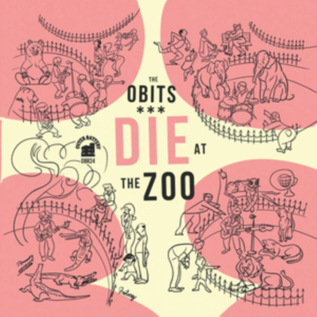 Obits LP - Die At The Zoo (Yellow Vinyl)