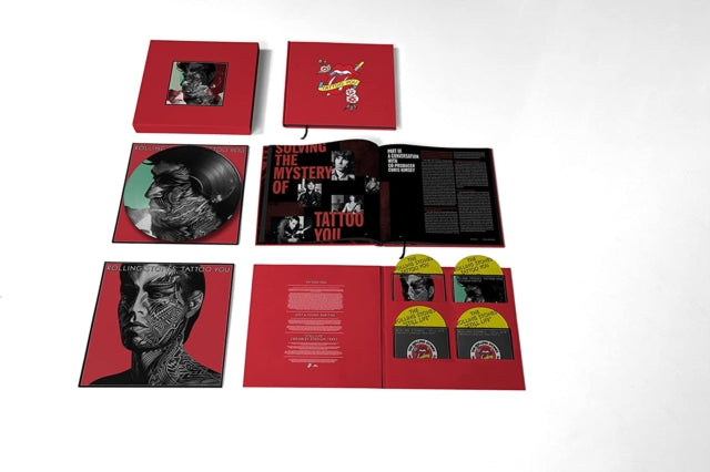 The Rolling Stones LP Vinyl Record - Tattoo You (20. 21 Remaster) (Picture Disc LP Vinyl Record + 4CD)