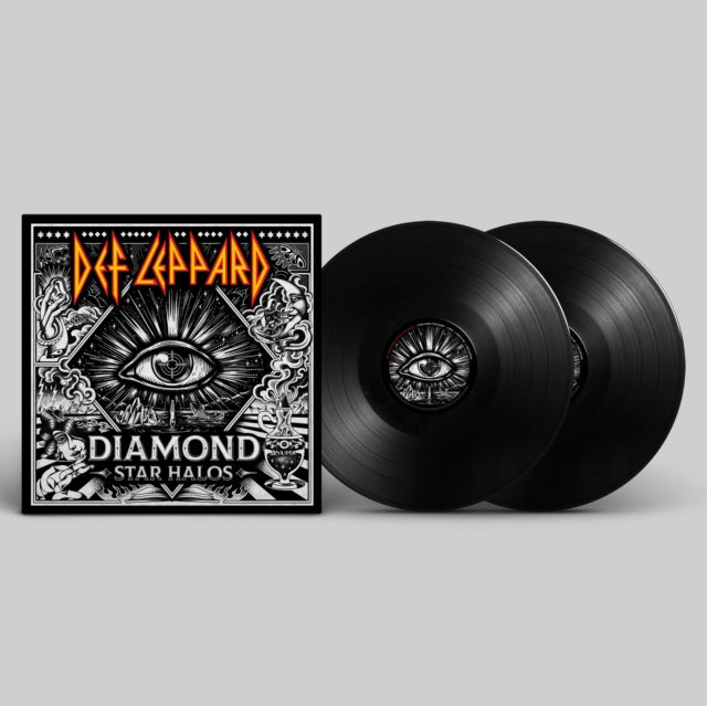 Def Leppard LP Vinyl Record Diamond Star Halos (Limited Edition)