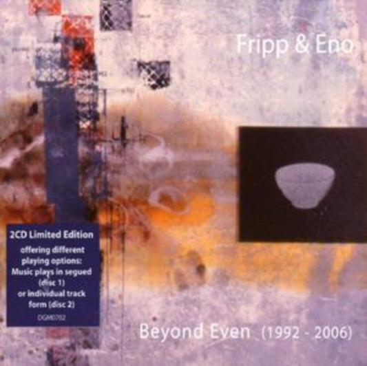 Fripp & Eno CD - Beyond Even - 19 92-20. 06