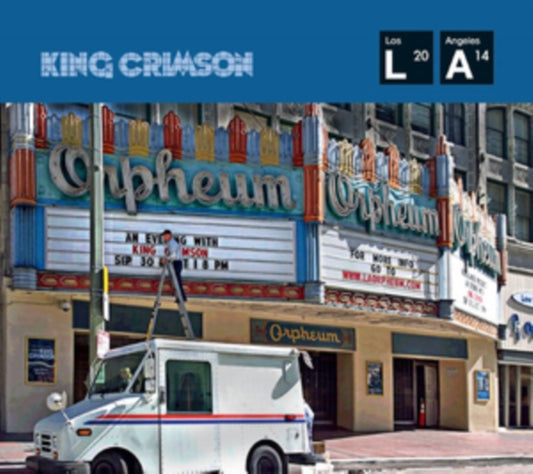 King Crimson LP Vinyl Record - Live At The Orpheum
