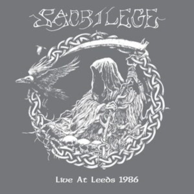 Sacrilege LP - Live Leeds 1986 (Clear/Black Splatter Vinyl)